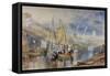 Nottingham-Joseph Mallord William Turner-Framed Stretched Canvas