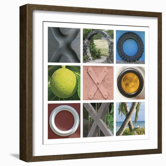 Noughts and Crosses-Mike Toy-Framed Giclee Print