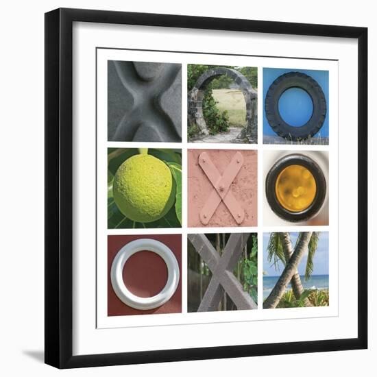 Noughts and Crosses-Mike Toy-Framed Giclee Print