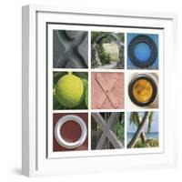 Noughts and Crosses-Mike Toy-Framed Giclee Print