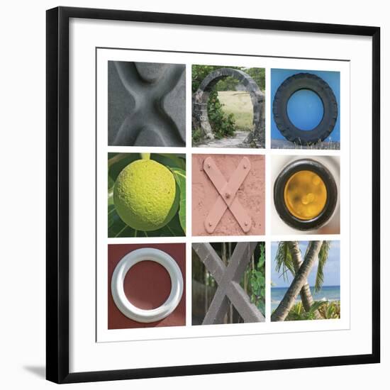 Noughts and Crosses-Mike Toy-Framed Giclee Print