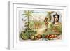 Nouka-Hiva, from a Series of Collecting Cards Depicting the Colonial Domain of France, C. 1910-null-Framed Giclee Print