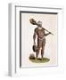 Noukahiwa Man with Tattoos-null-Framed Premium Giclee Print