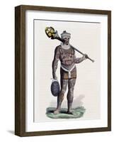 Noukahiwan Man (Oceania)-null-Framed Giclee Print