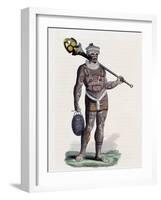 Noukahiwan Man (Oceania)-null-Framed Giclee Print