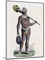 Noukahiwan Man (Oceania)-null-Mounted Giclee Print