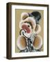 Nounours Chaplin-Stephanie Holbert-Framed Art Print