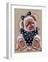 Nounours Robe Noire-Cobe-Framed Art Print