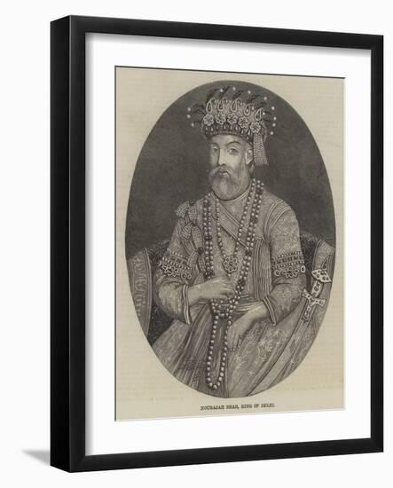 Nourajah Shah, King of Delhi-null-Framed Giclee Print