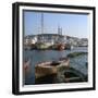 Noussa Harbour in the Evening-CM Dixon-Framed Premium Photographic Print