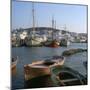 Noussa Harbour in the Evening-CM Dixon-Mounted Photographic Print