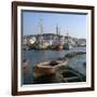 Noussa Harbour in the Evening-CM Dixon-Framed Photographic Print