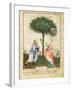 Nouv Acq Lat 1673 Fol.18 Harvesting Lemons, from 'Tacuinum Sanitatis', C.1390-1400-Italian School-Framed Giclee Print