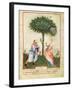Nouv Acq Lat 1673 Fol.18 Harvesting Lemons, from 'Tacuinum Sanitatis', C.1390-1400-Italian School-Framed Giclee Print