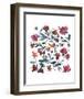 Nouveau Boheme - Folk Art Series No. 1-Kiana Mosley-Framed Art Print