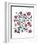 Nouveau Boheme - Folk Art Series No. 1-Kiana Mosley-Framed Art Print