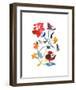 Nouveau Boheme - Folk Art Series No. 2-Kiana Mosley-Framed Giclee Print