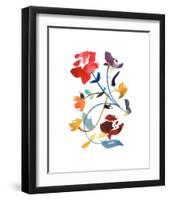 Nouveau Boheme - Folk Art Series No. 2-Kiana Mosley-Framed Giclee Print