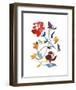 Nouveau Boheme - Folk Art Series No. 2-Kiana Mosley-Framed Art Print