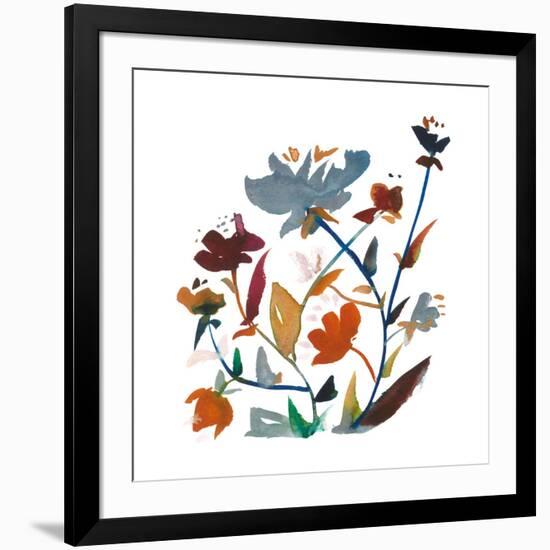 Nouveau Boheme - Folk Art Series No. 3-Kiana Mosley-Framed Giclee Print