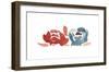 Nouveau Boheme - Folk Art Series No. 4-Kiana Mosley-Framed Giclee Print