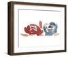 Nouveau Boheme - Folk Art Series No. 4-Kiana Mosley-Framed Art Print