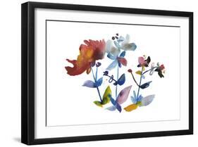 Nouveau Boheme - Island Series No. 1-Kiana Mosley-Framed Art Print