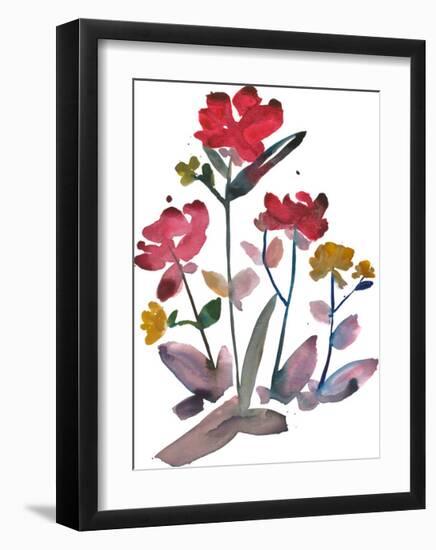 Nouveau Boheme - Island Series No. 2-Kiana Mosley-Framed Giclee Print