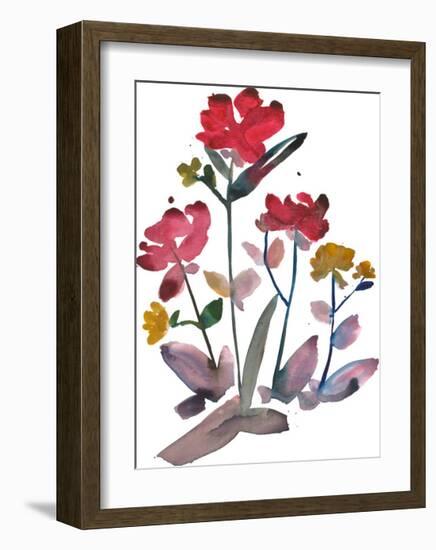 Nouveau Boheme - Island Series No. 2-Kiana Mosley-Framed Giclee Print