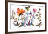 Nouveau Boheme - Island Series No. 3-Kiana Mosley-Framed Giclee Print