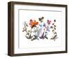 Nouveau Boheme - Island Series No. 3-Kiana Mosley-Framed Art Print