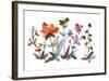 Nouveau Boheme - Island Series No. 3-Kiana Mosley-Framed Art Print