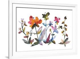 Nouveau Boheme - Island Series No. 3-Kiana Mosley-Framed Art Print