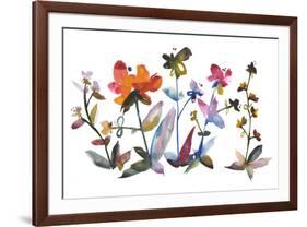 Nouveau Boheme - Island Series No. 3-Kiana Mosley-Framed Art Print