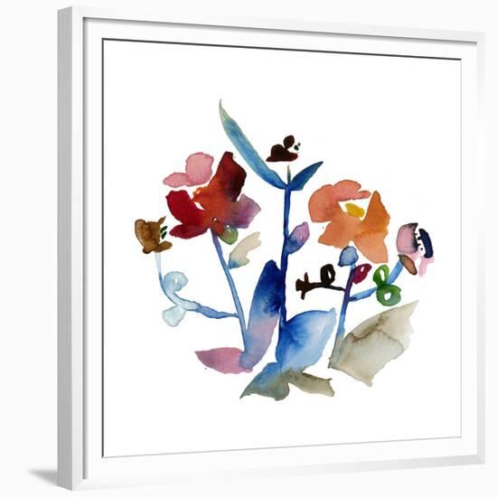 Nouveau Boheme No. 1 - Japanese Garden Series-Kiana Mosley-Framed Giclee Print