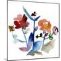 Nouveau Boheme No. 1 - Japanese Garden Series-Kiana Mosley-Mounted Art Print