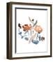 Nouveau Boheme No. 2 - Japanese Garden Series-Kiana Mosley-Framed Art Print