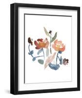 Nouveau Boheme No. 2 - Japanese Garden Series-Kiana Mosley-Framed Art Print