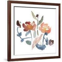 Nouveau Boheme No. 2 - Japanese Garden Series-Kiana Mosley-Framed Art Print