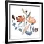 Nouveau Boheme No. 2 - Japanese Garden Series-Kiana Mosley-Framed Art Print