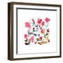 Nouveau Boheme No. 3-Kiana Mosley-Framed Giclee Print