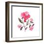 Nouveau Boheme - Peony-Kiana Mosley-Framed Giclee Print