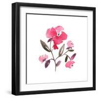 Nouveau Boheme - Peony-Kiana Mosley-Framed Giclee Print