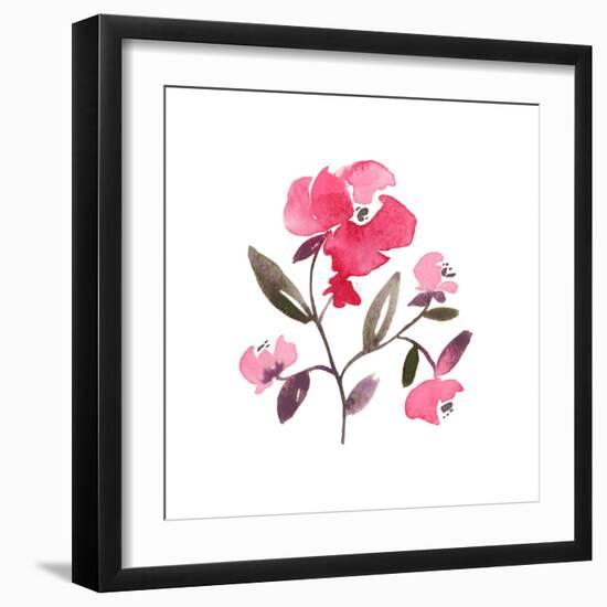 Nouveau Boheme - Peony-Kiana Mosley-Framed Giclee Print