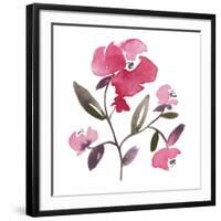 Nouveau Boheme - Peony-Kiana Mosley-Framed Art Print