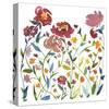 Nouveau Boheme - Wildflower Garden-Kiana Mosley-Stretched Canvas