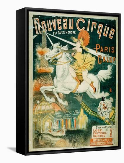 Nouveau Cirque, 1889-null-Framed Stretched Canvas