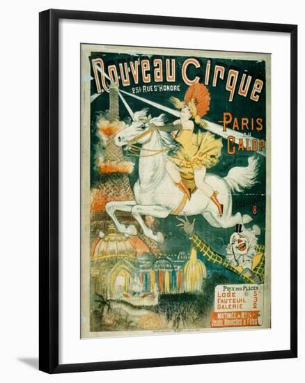 Nouveau Cirque, 1889-null-Framed Giclee Print