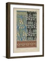 Nouveau Floral Design III-Vision Studio-Framed Art Print