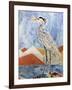 Nouveau Heron-Lauren Moss-Framed Giclee Print